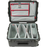 SKB iSeries 2217-10 Case with Think Tank-Designed Video Dividers & Lid Organizer (Black)